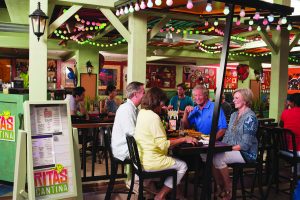 Rita's Cantina, uma das opções do Allure of Seas
