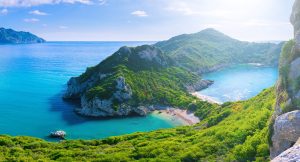 Corfu, nas Ilhas Gregas