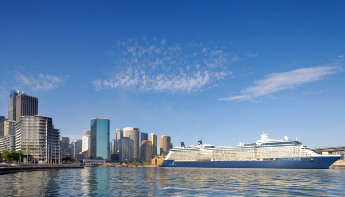 Sydney na Austrália, Celebrity Cruises