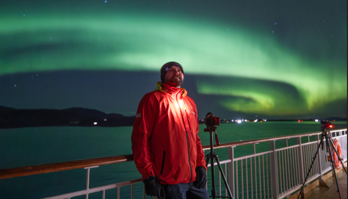 Aurora boreal, HX-Hurtigruten Expeditions.