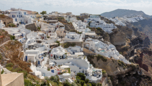 Santorini na Grécia, Celebrity Cruises